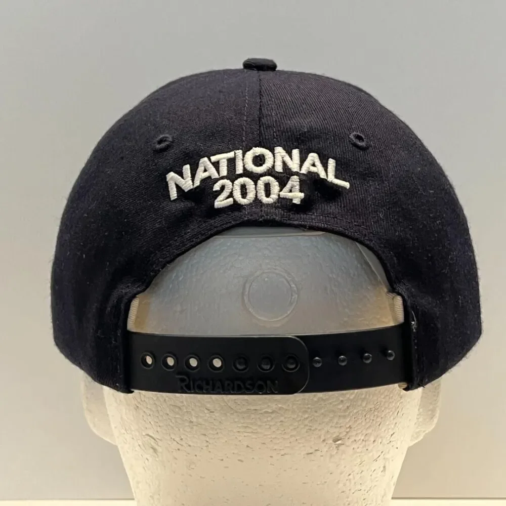 Unbranded Men's Navy and Blue Hat